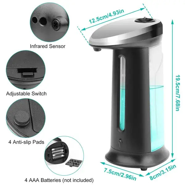Automatic Sensor Soap Dispenser 16.9oz