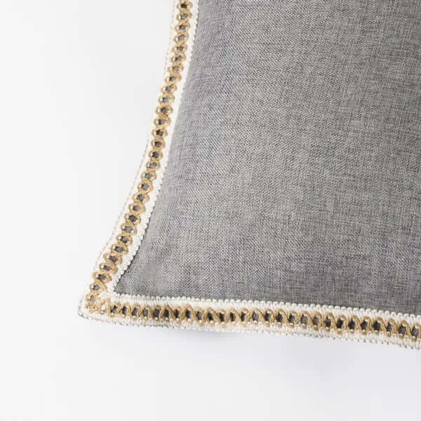 Vintage Linen Throw Pillow Covers Set of 2