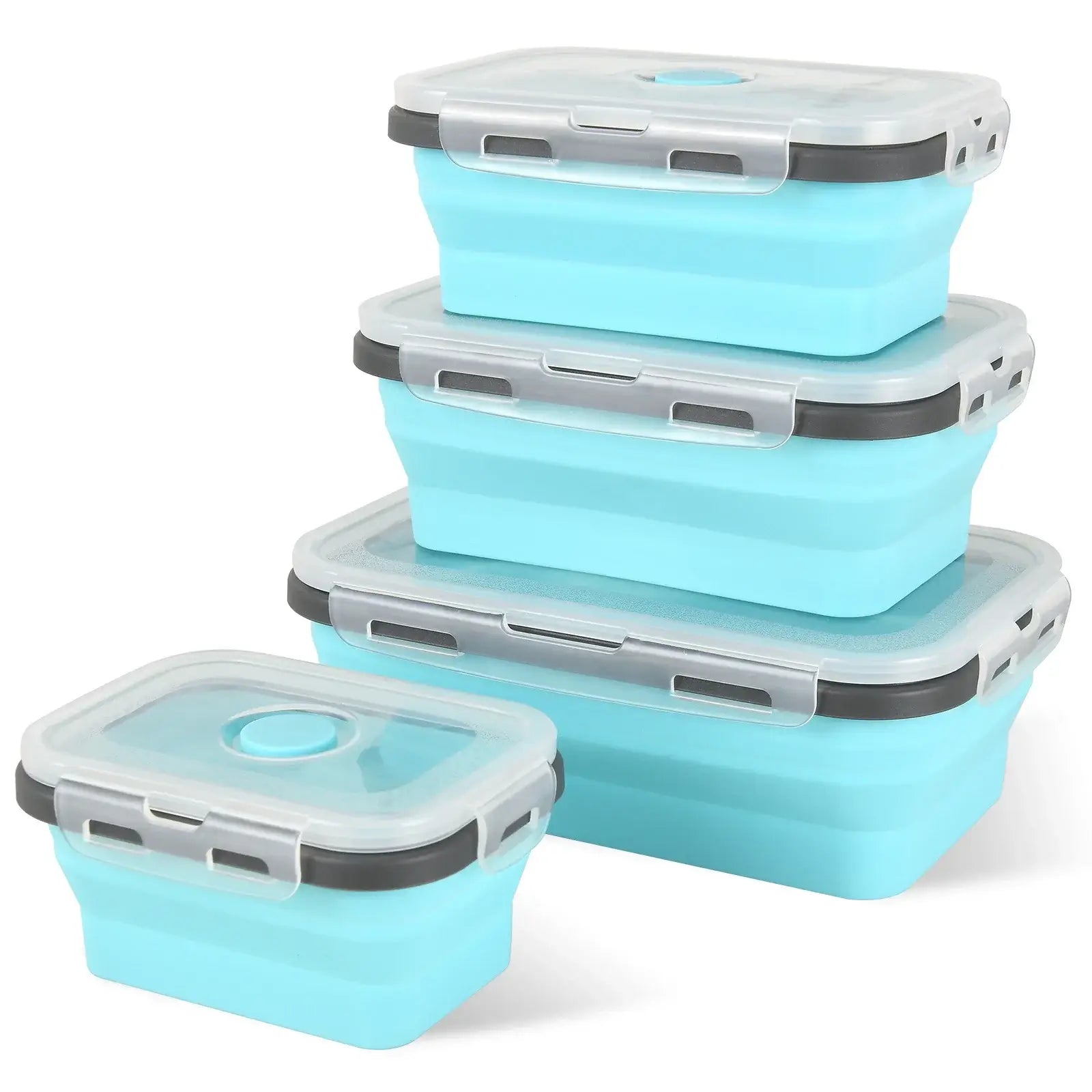Collapsible Silicone Food Storage Bowls