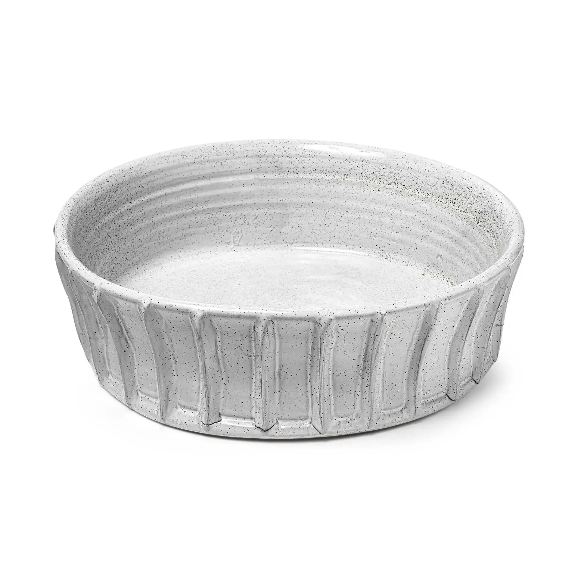 Luxury White Ceramic Soup Bowl