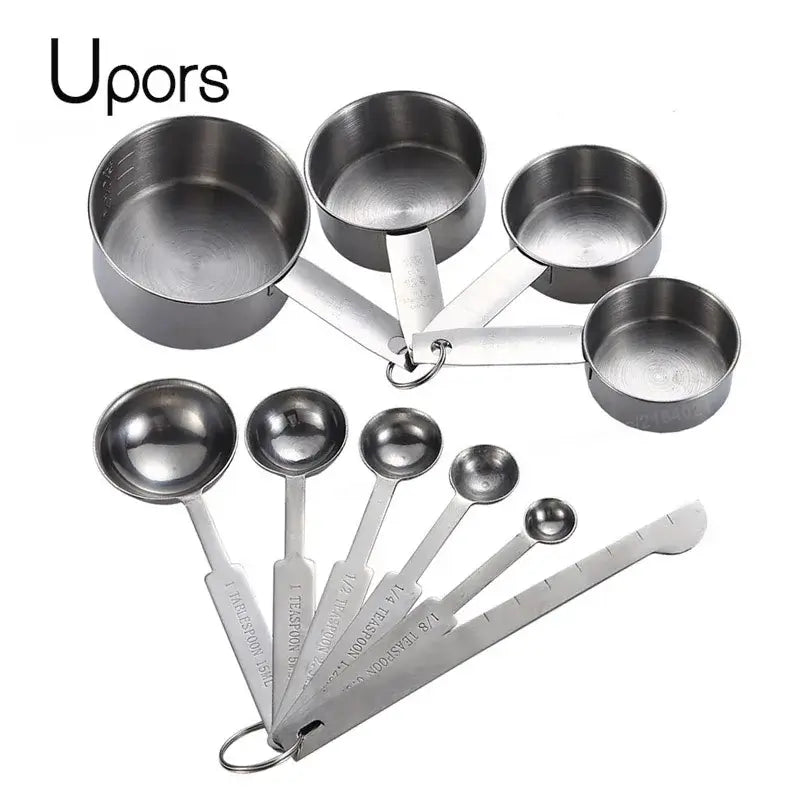Stackable Stainless Steel Measuring Set