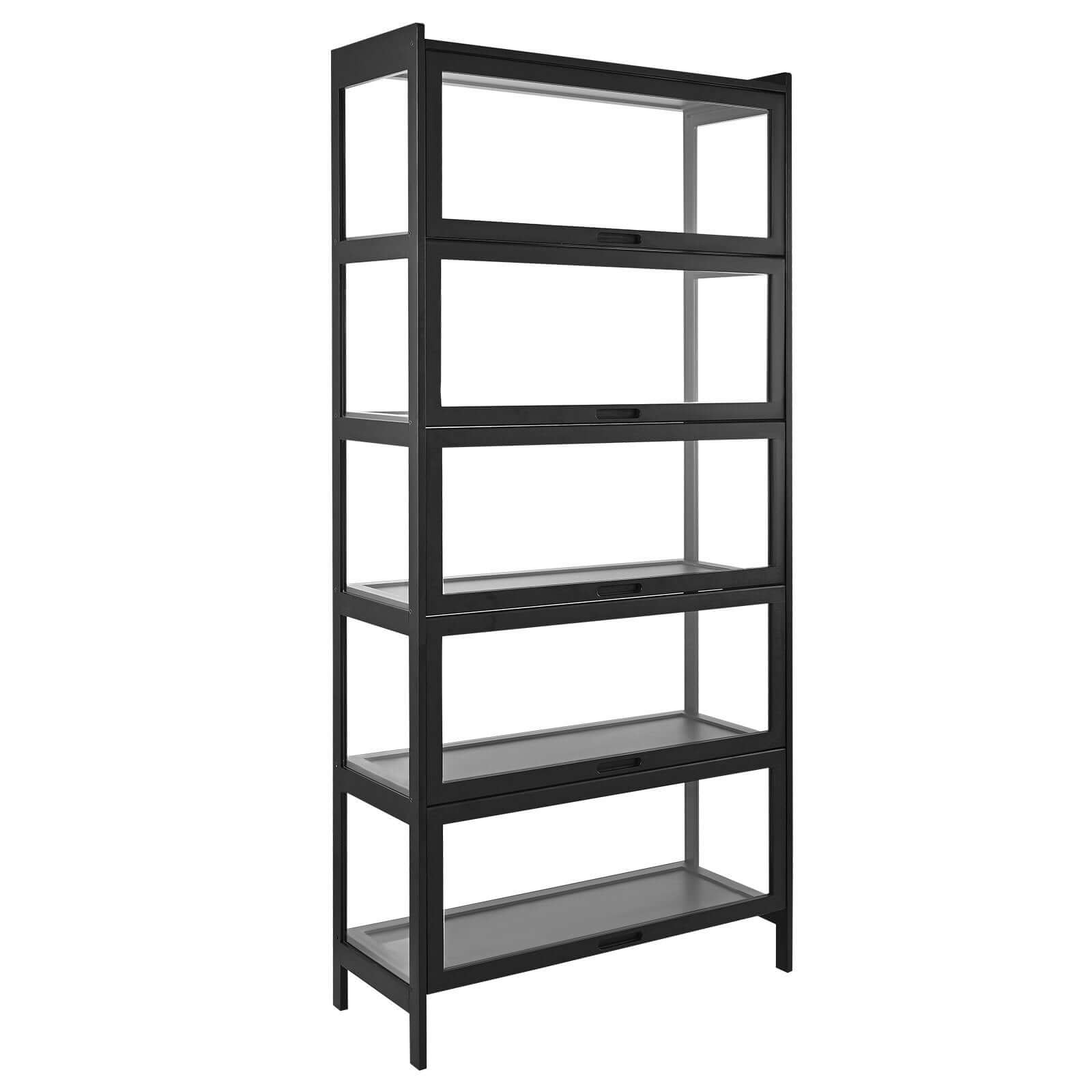 5-Tier Curio Display Cabinet with Acrylic Doors