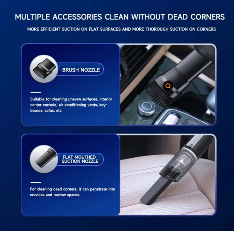 Wireless Handheld Car Vacuum Cleaner