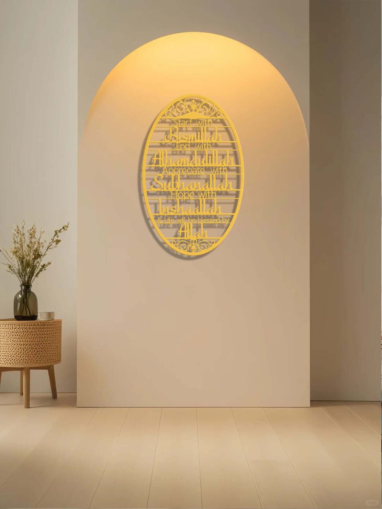 Metal Wall Art for Study &amp; Bedroom Decor