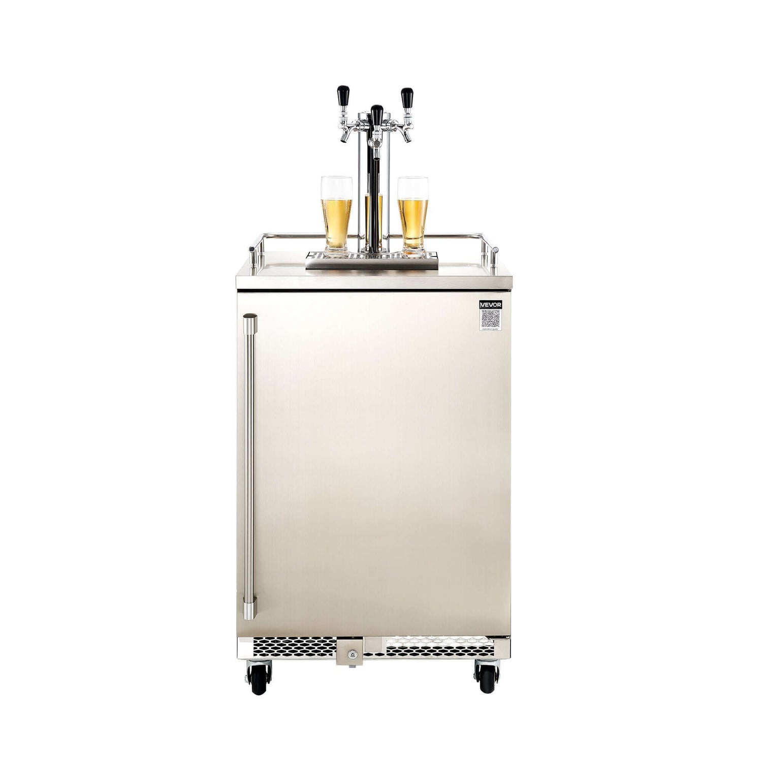 Triple-Tap Beer Kegerator with CO2 Tank
