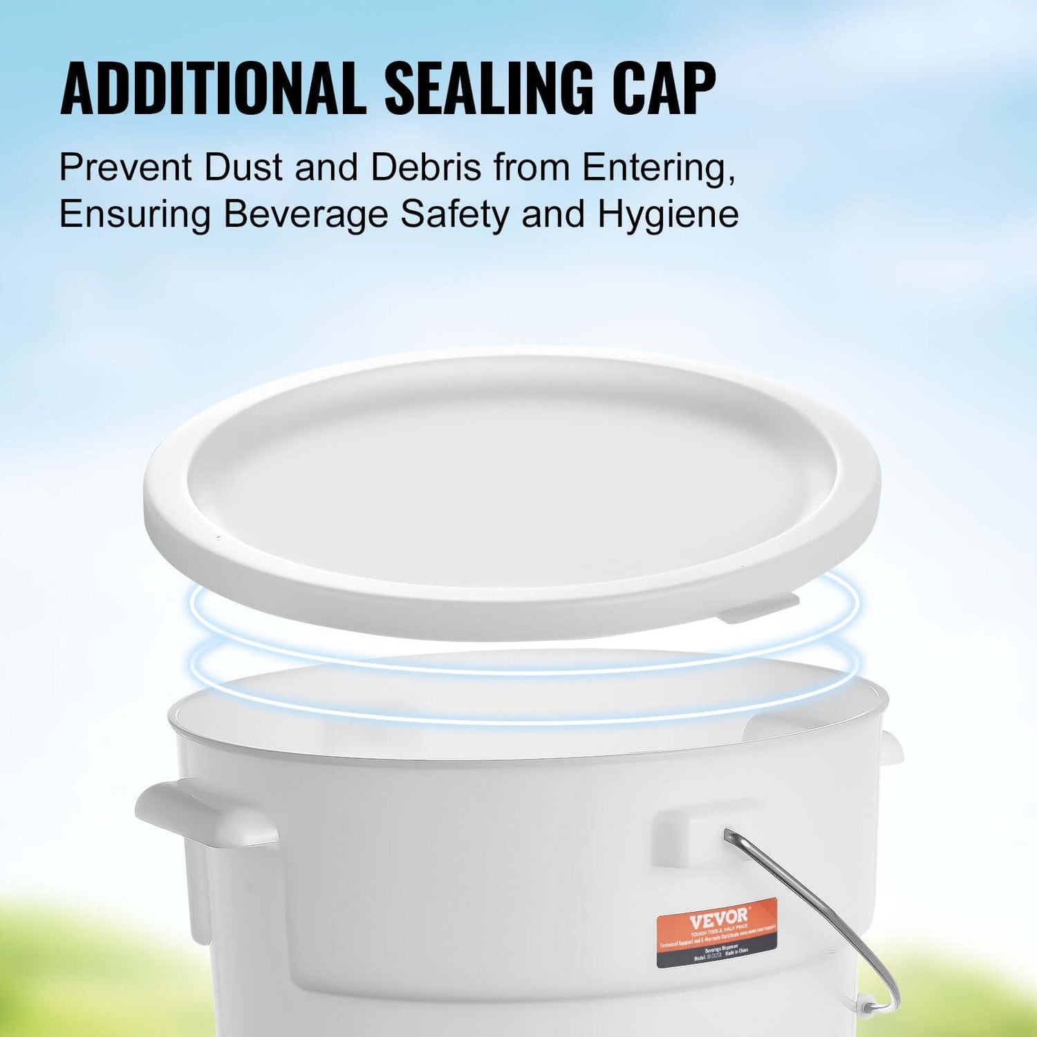 5-Gallon Beverage Drink Dispenser with Spigot