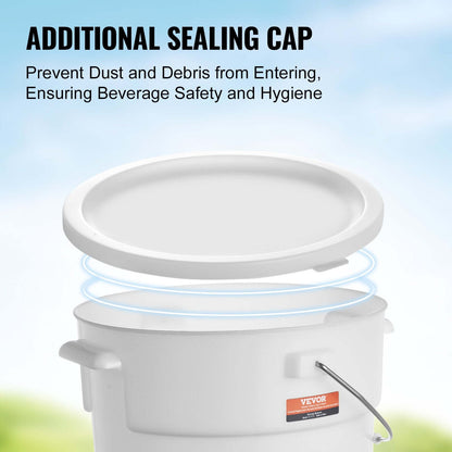 5-Gallon Beverage Drink Dispenser with Spigot