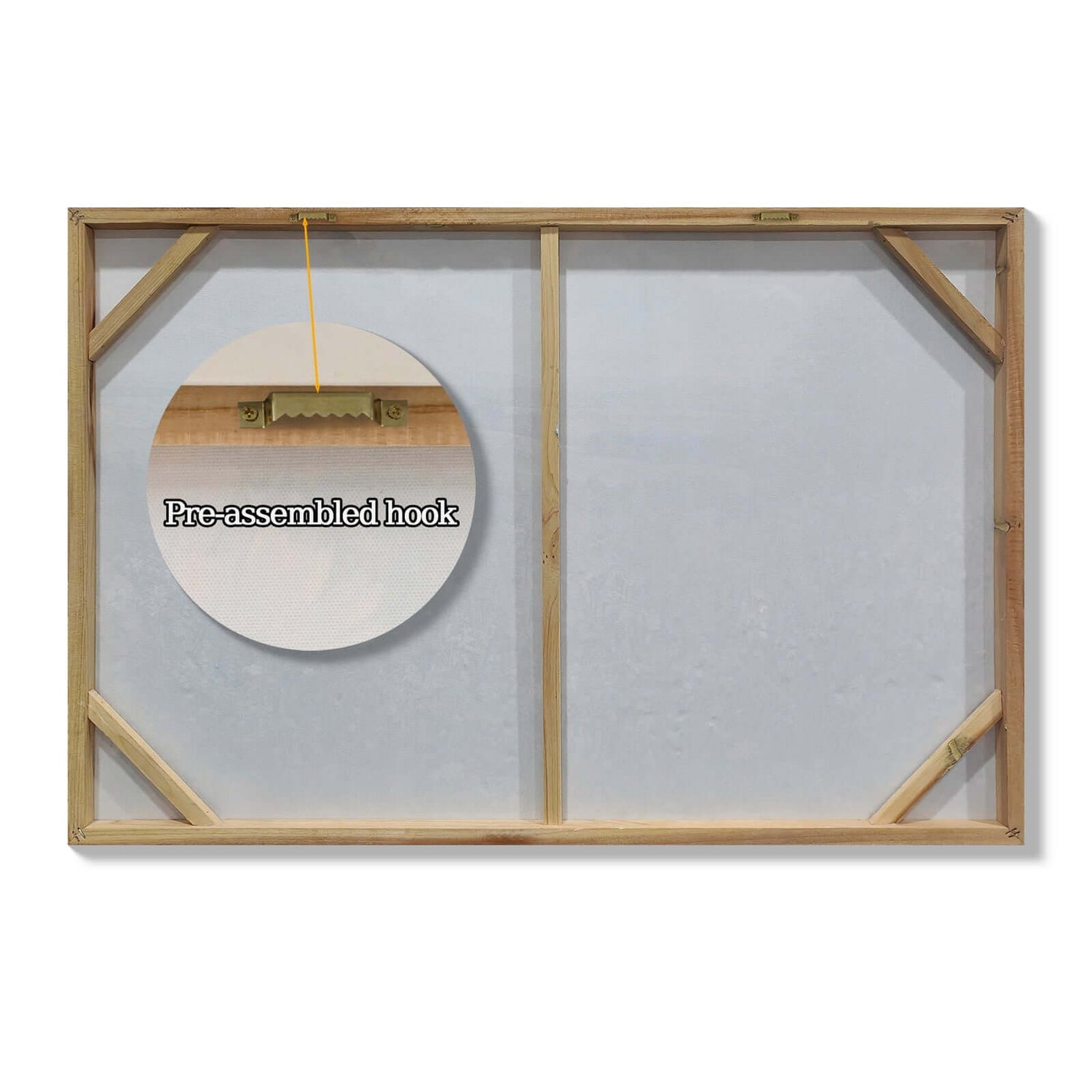 Vintage Landscape Framed Canvas Wall Art