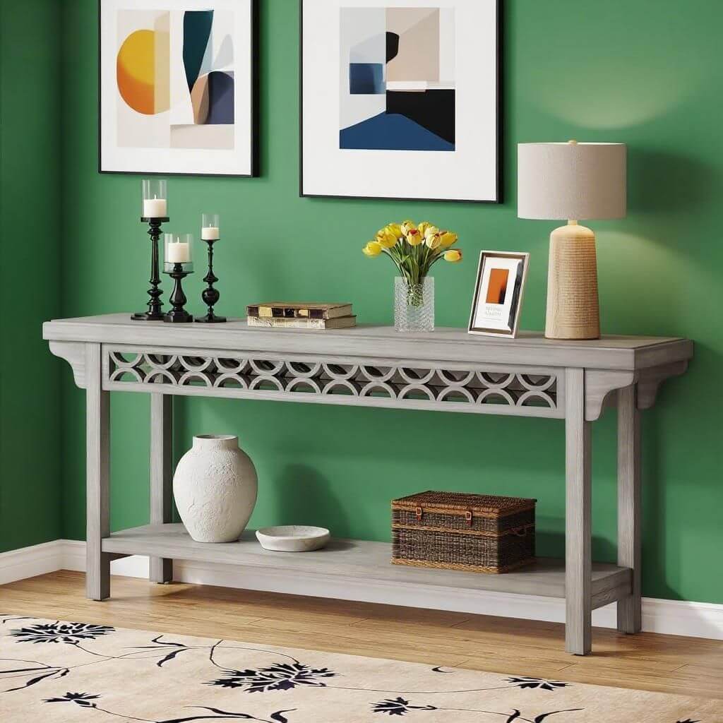Entryway Console Sofa Table