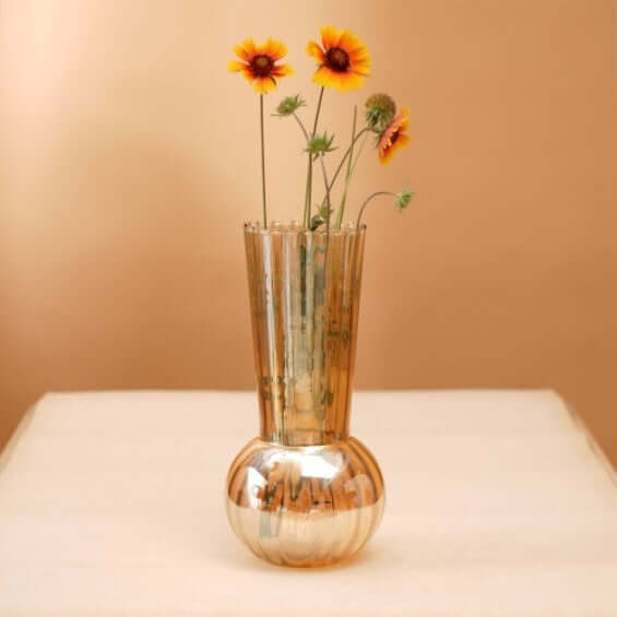 Whimsy Swirl Decorative Small Vase