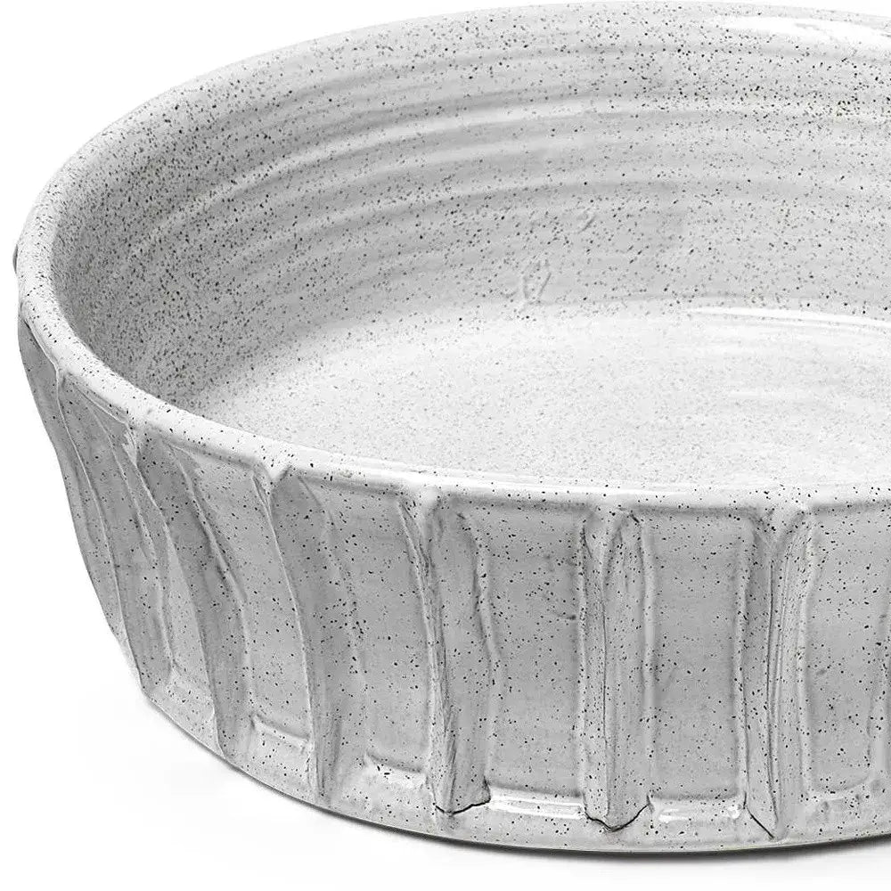 Luxury White Ceramic Soup Bowl