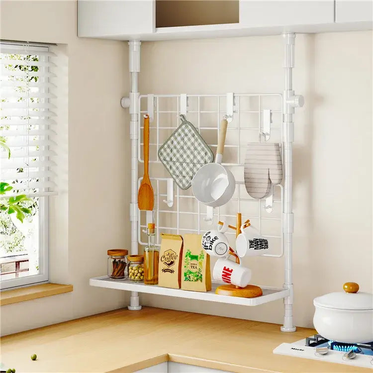 Adjustable Under Sink Organizer Rack