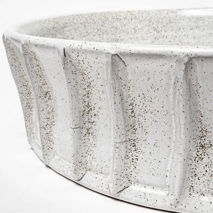 Luxury White Ceramic Soup Bowl