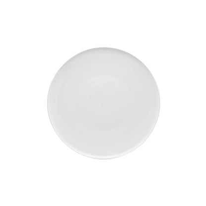 6-Piece White Porcelain Plate Set