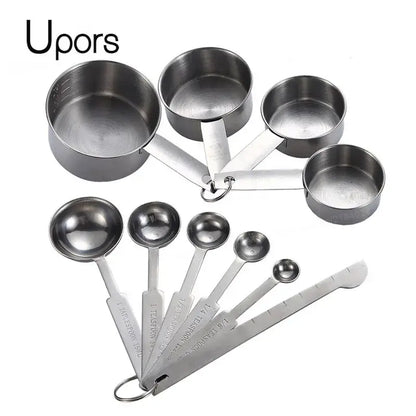 Stackable Stainless Steel Measuring Set