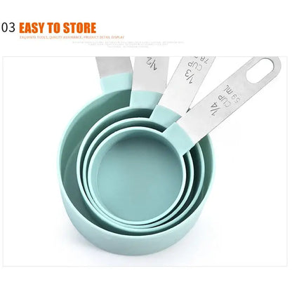 4-Piece Stainless Steel Measuring Spoons