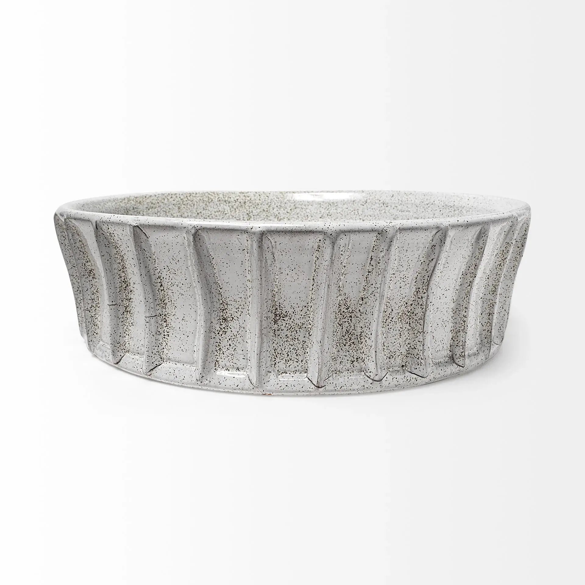 Luxury White Ceramic Soup Bowl