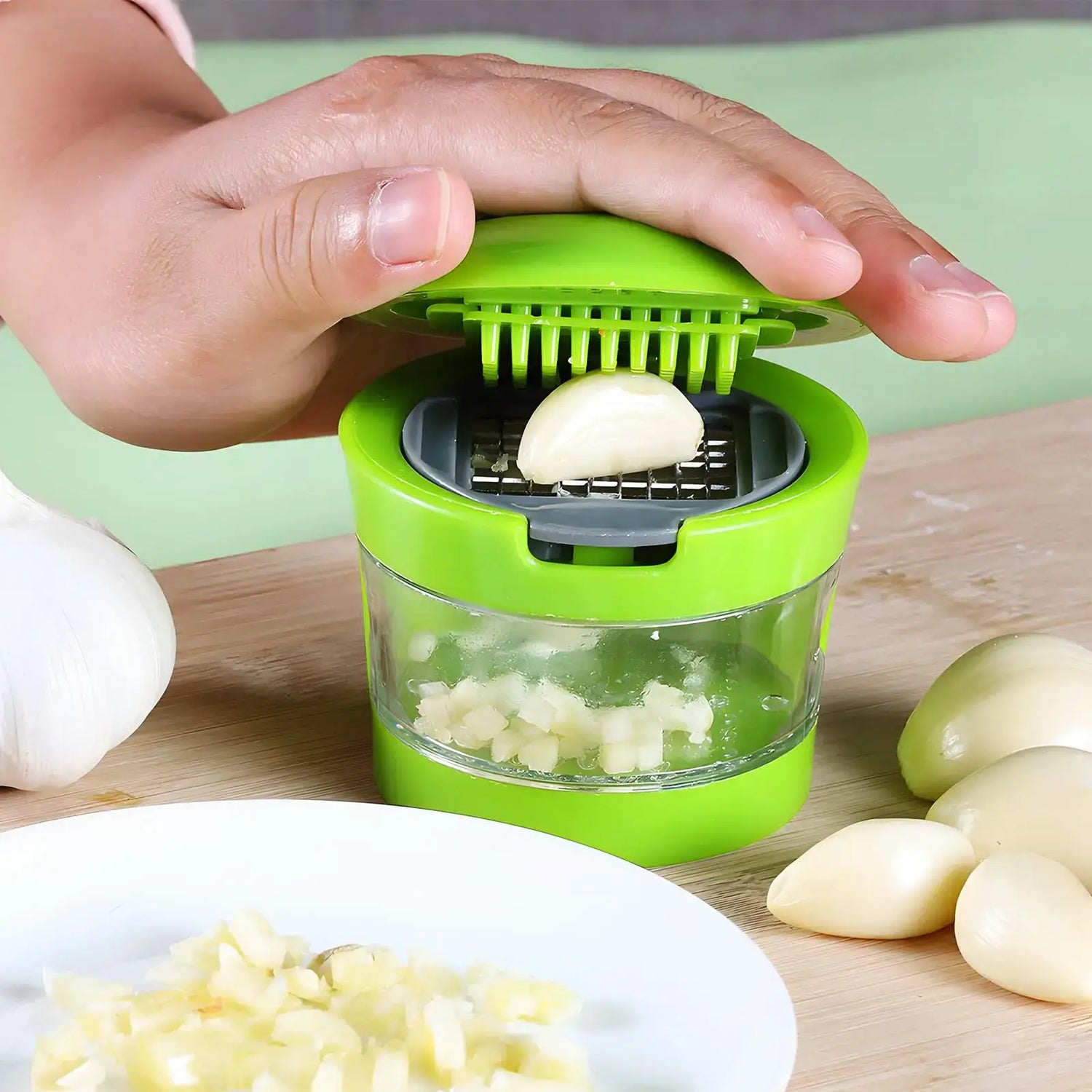 Manual Garlic Mincer &amp; Chopper