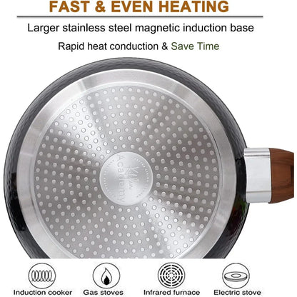 15-Piece Nonstick Induction Cookware Set