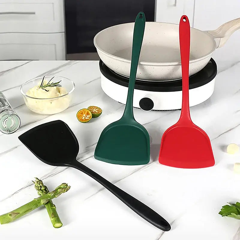 Heat-Resistant Silicone Spatula
