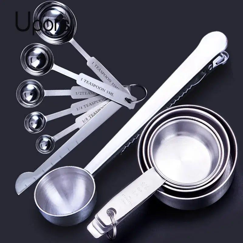 Stackable Stainless Steel Measuring Set