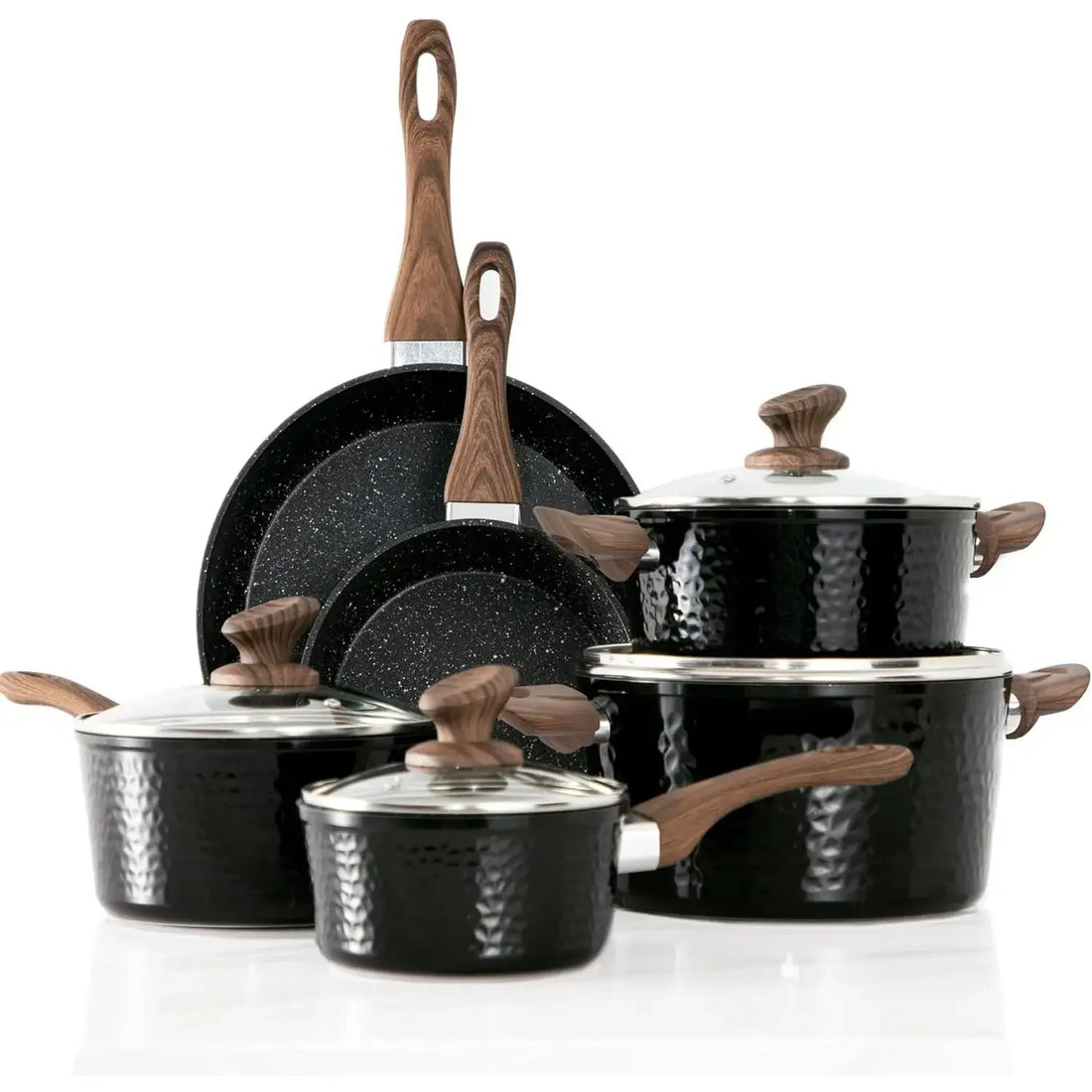 15-Piece Nonstick Induction Cookware Set