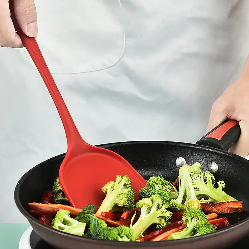 Heat-Resistant Silicone Spatula