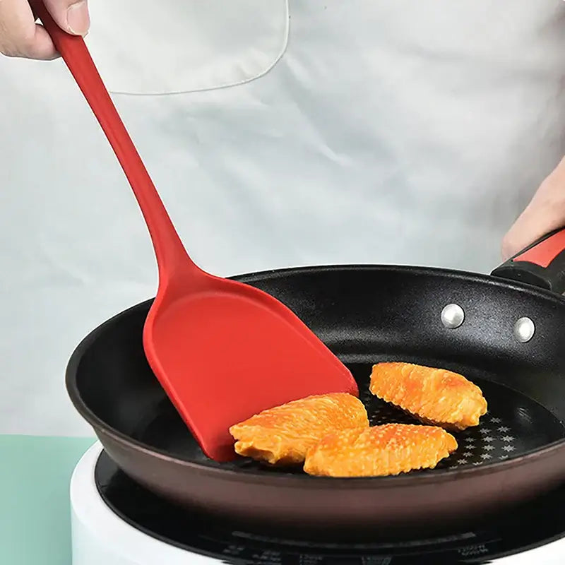 Heat-Resistant Silicone Spatula