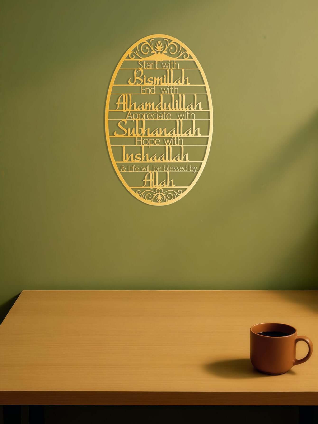 Metal Wall Art for Study &amp; Bedroom Decor