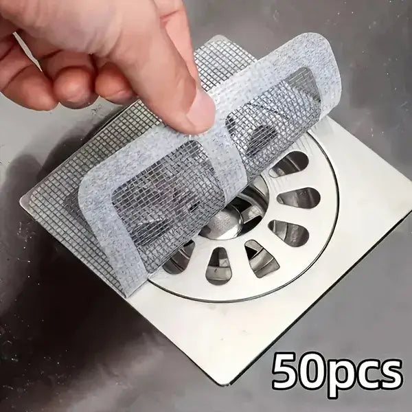 Disposable Shower Drain Hair Catchers (48-Pack)