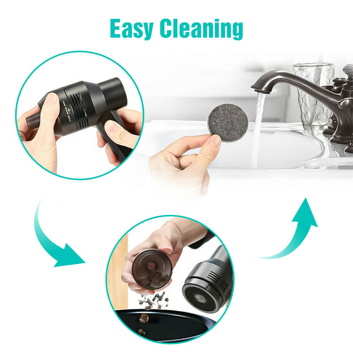 USB Rechargeable Keyboard Vacuum Cleaner