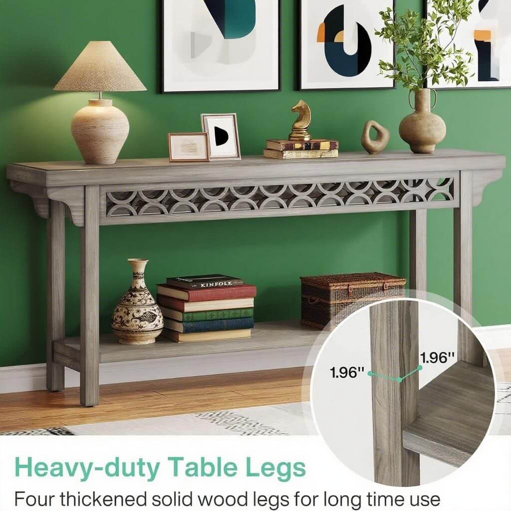 Entryway Console Sofa Table